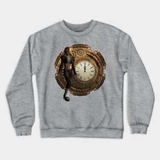 Wonderful steampunk design Crewneck Sweatshirt